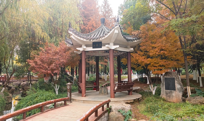 营盘山公园图片